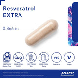 Suplemento Pure Encapsulations Resveratrol función celular