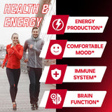 Suplemento NAD+ 1000 mg - Energía, Reparación ADN - 60 Cápsulas