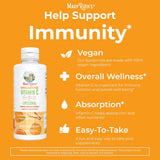 Suplementos Liposomal líquido de vitamina C  500 mg  líquida