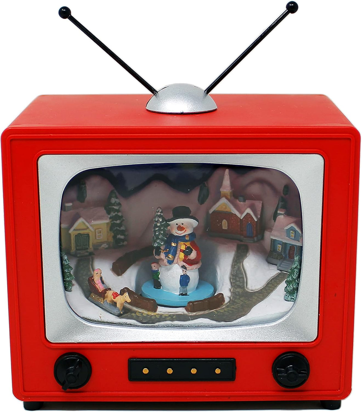 Televisor Retro 6 MOMENTS IN TIME con Música y Luz LED, Animado