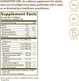Solgar Omega 3-6-9 1300mg Softgels, Salud Corazón y Piel