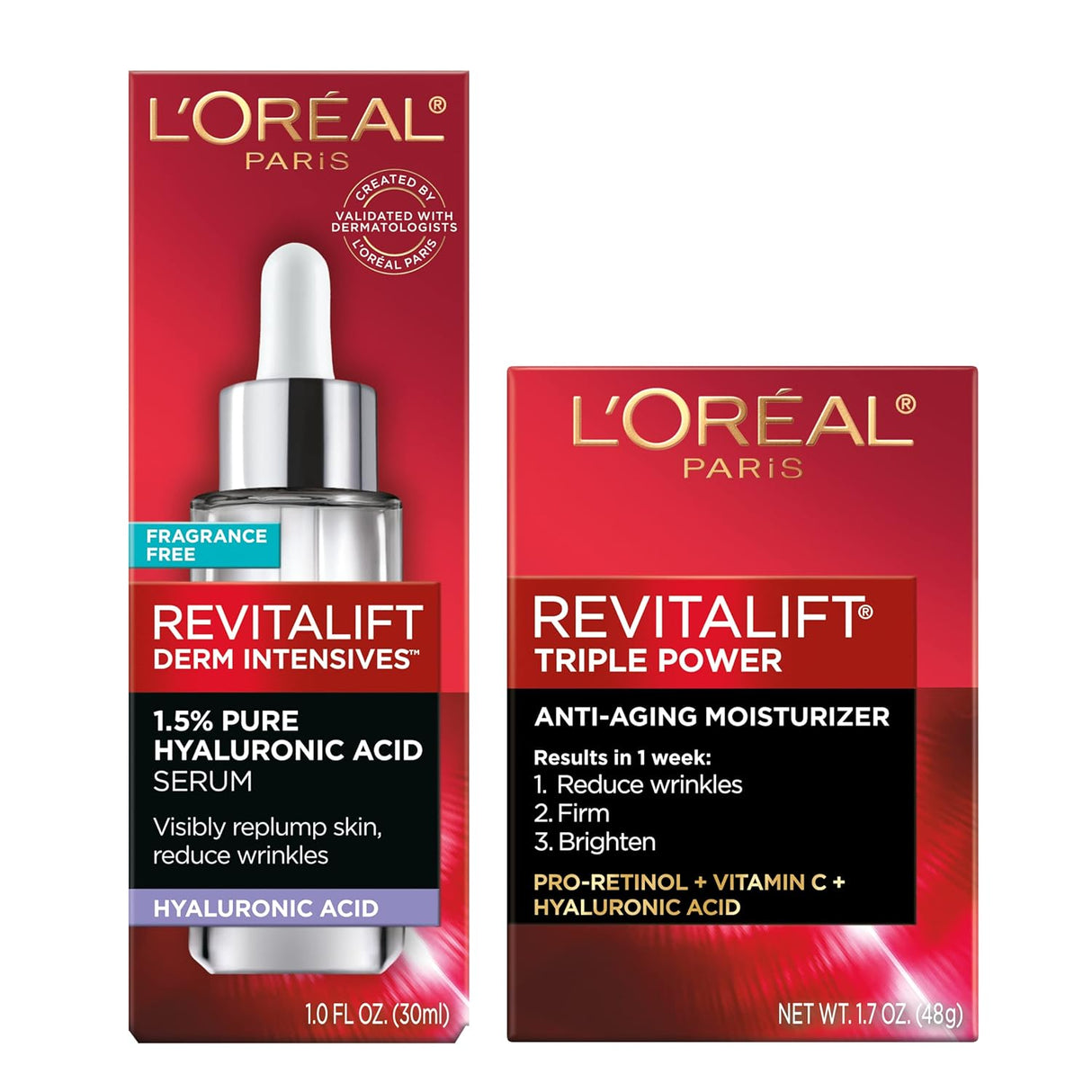 L&#39;Oreal Paris Suero de ácido hialurónico L'Oreal Paris