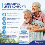 Suplemento del apoyo del nervio ciático vitamina de palma