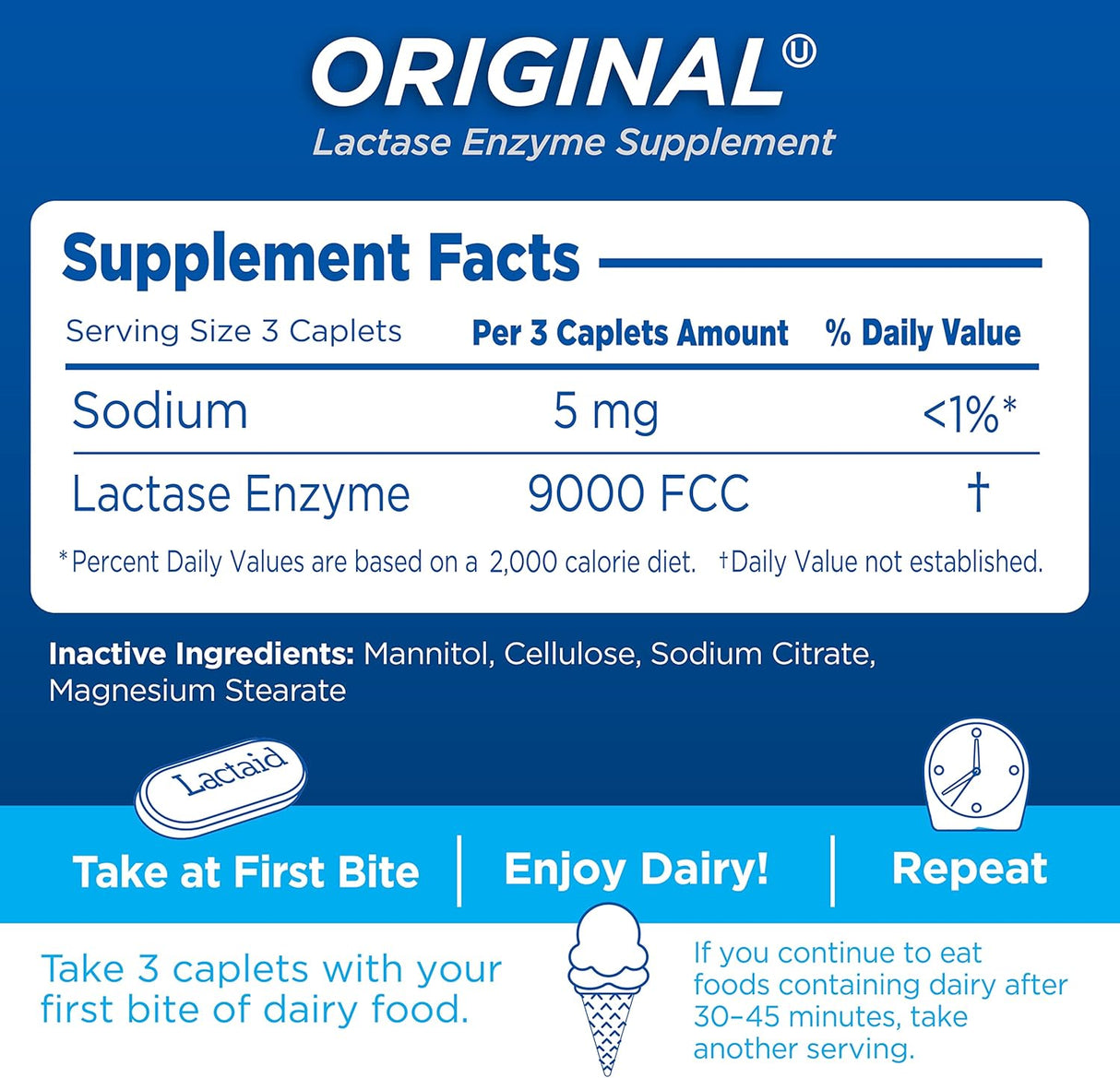 Suplementos Alimenticios Lactaid Fast Act