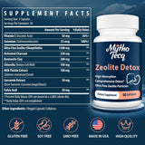 Zeolite Detox Capsules, 90, Absorbente, Limpieza Total