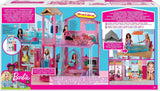 Casa de muñecas Barbie 3 pisos con elevador, accesorios y portátil