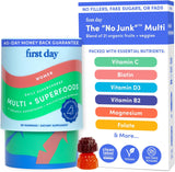 Multivitaminas para Mujeres FIRST DAY - Gomas Veganas 30 Días