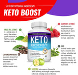 Suplemento Keto Boost - Píldoras para Cetosis, Energía y Enfoque