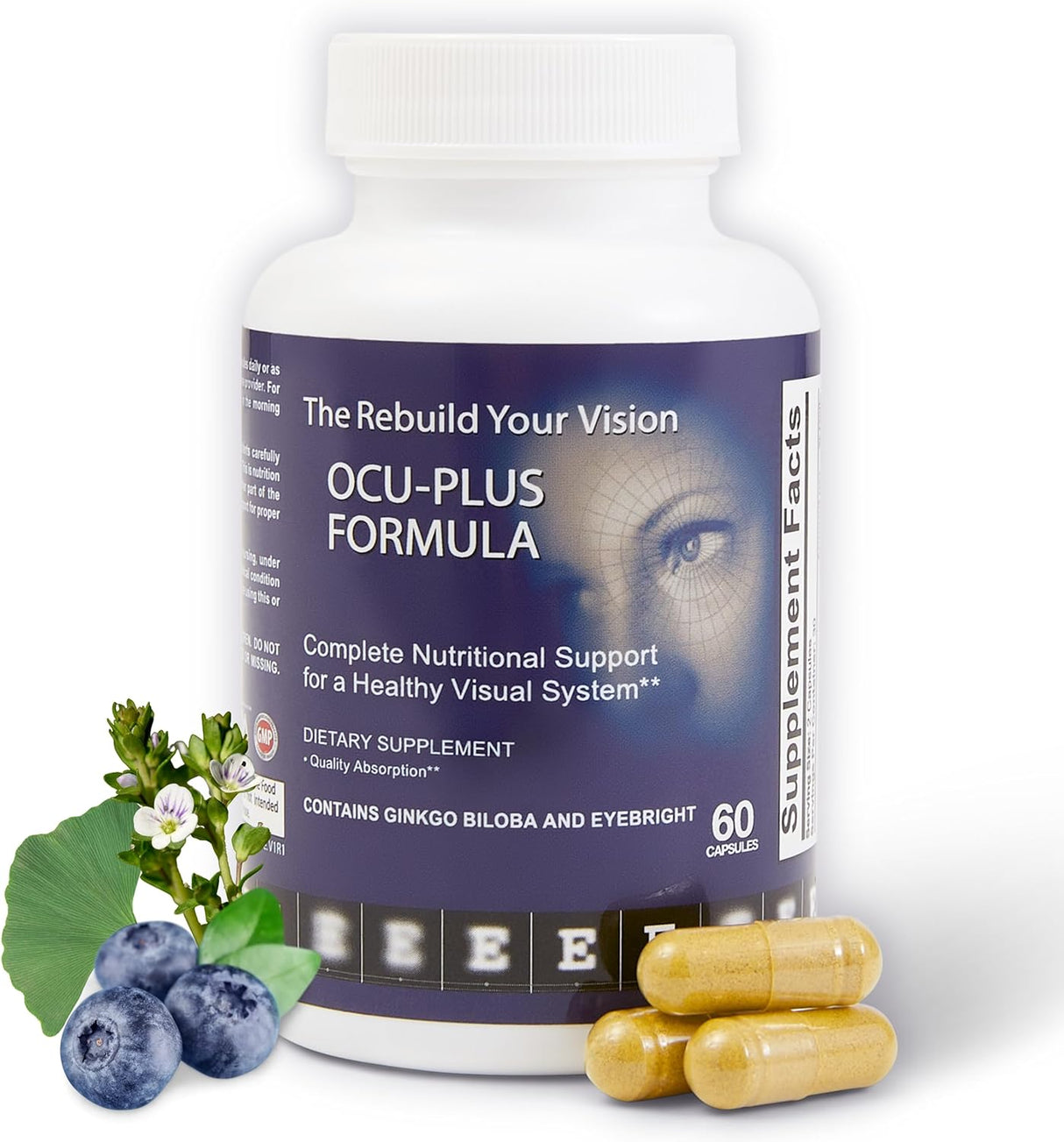 Suplemento Ocu-Plus Formula de salud ocular para más de 50