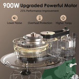 Mezcladora de Cocina Kitchen in the Box 900W 8.5QT 10 Velocidades