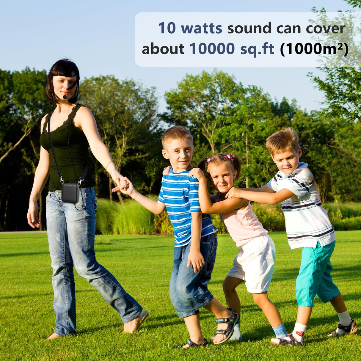 Amplificador de Voz Portátil Mini Recargable con Micrófono