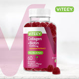 Gomitas de Biotina y Colágeno para Cabello, Piel y Uñas