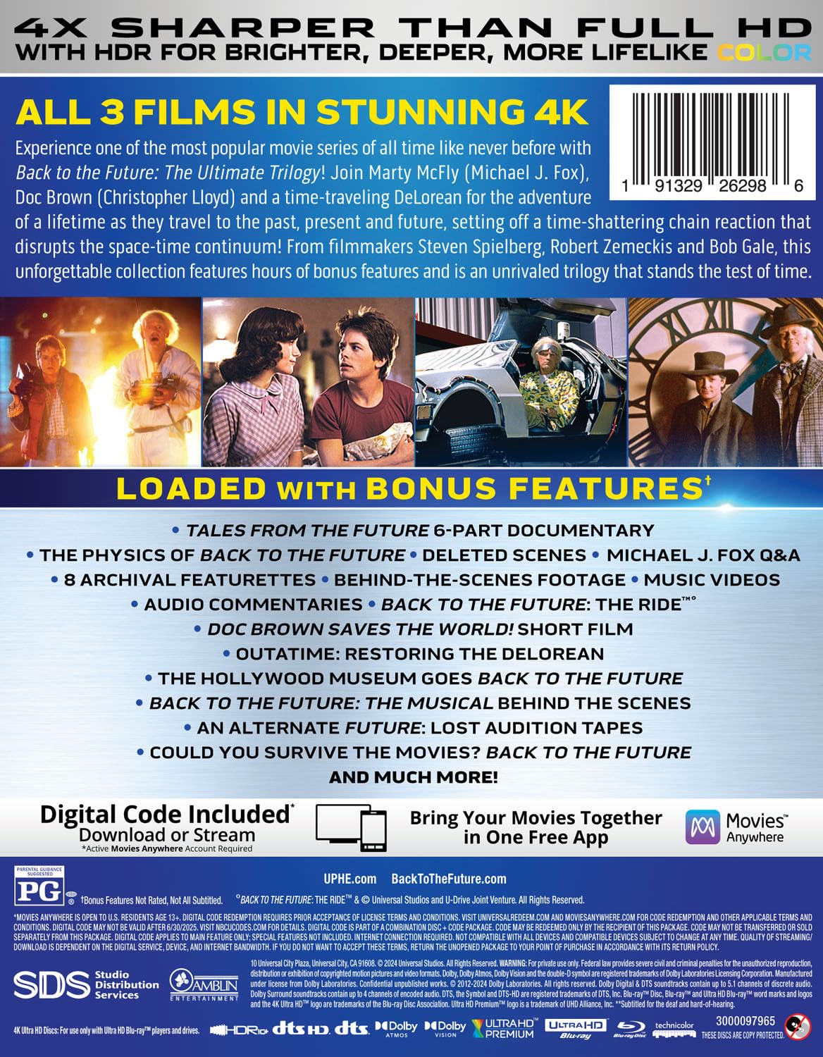 Volver al Futuro: La Trilogía Definitiva 4K Ultra HD + Blu-ray