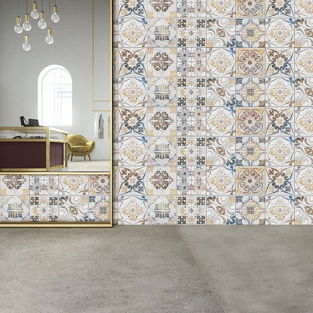Adreamer90 Pegatinas Decorativas para Azulejos 2D 5.91x5.91