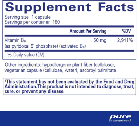 Suplementos Alimenticios Suplemento de vitamina B6