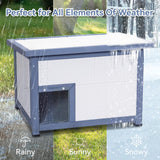 Casa de gato duradera con puerta de escape resistente Petsfit