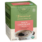 Teeccino Té de Maca Chocolaté Herbal Sin Cafeína 10 Bolsas