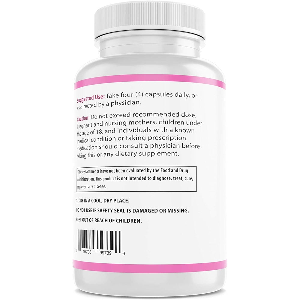 Suplemento de inositol Organics Myo  D-Chiro   120 cápsulas