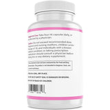 Suplemento de inositol Organics Myo  D-Chiro   120 cápsulas