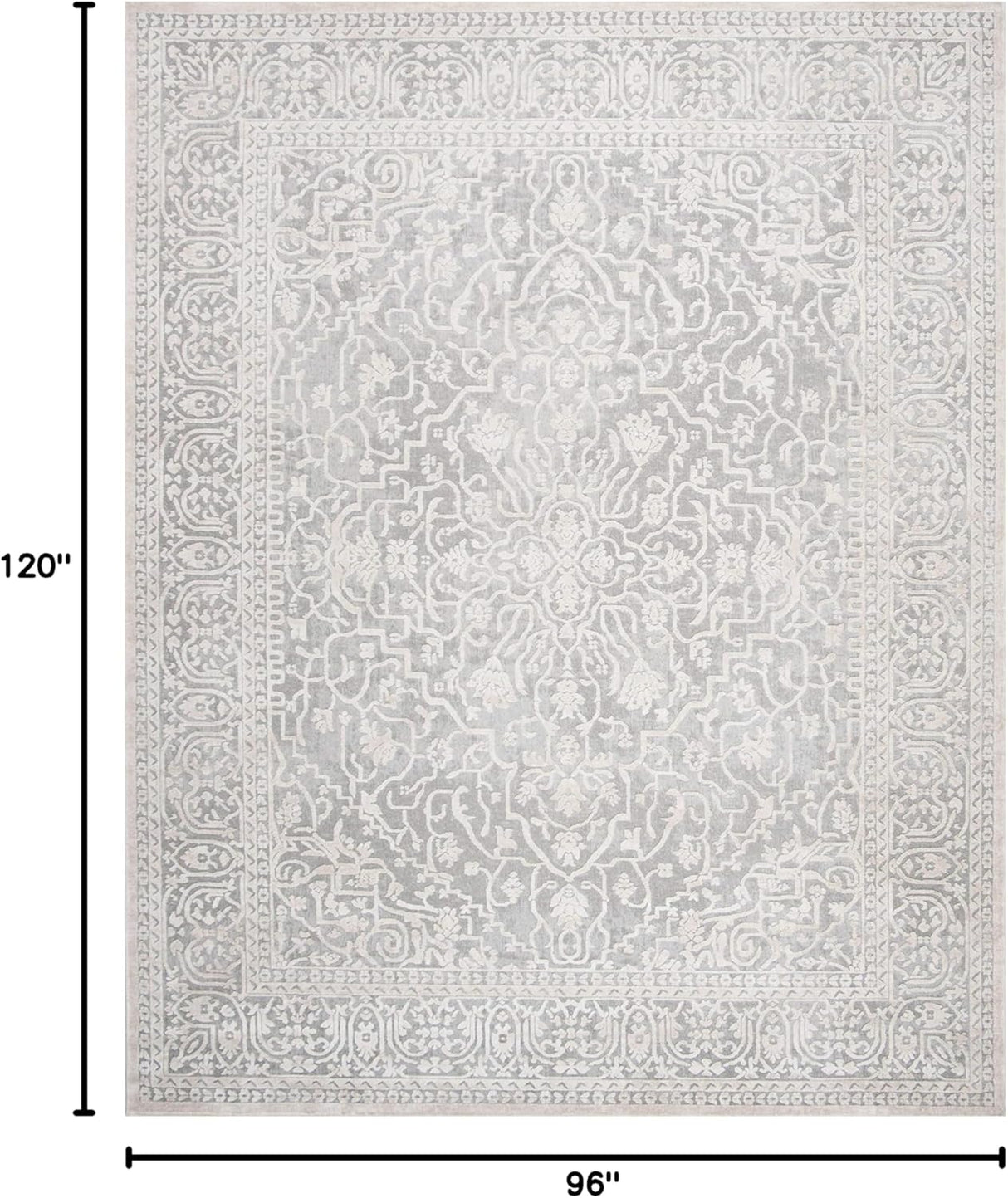 Alfombra SAFAVIEH Reflection, diseño vintage, fácil cuidado, RFT670C