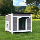 Casa para Gatos Exteriores - Aislada y Resistente al Clima - Modelo X