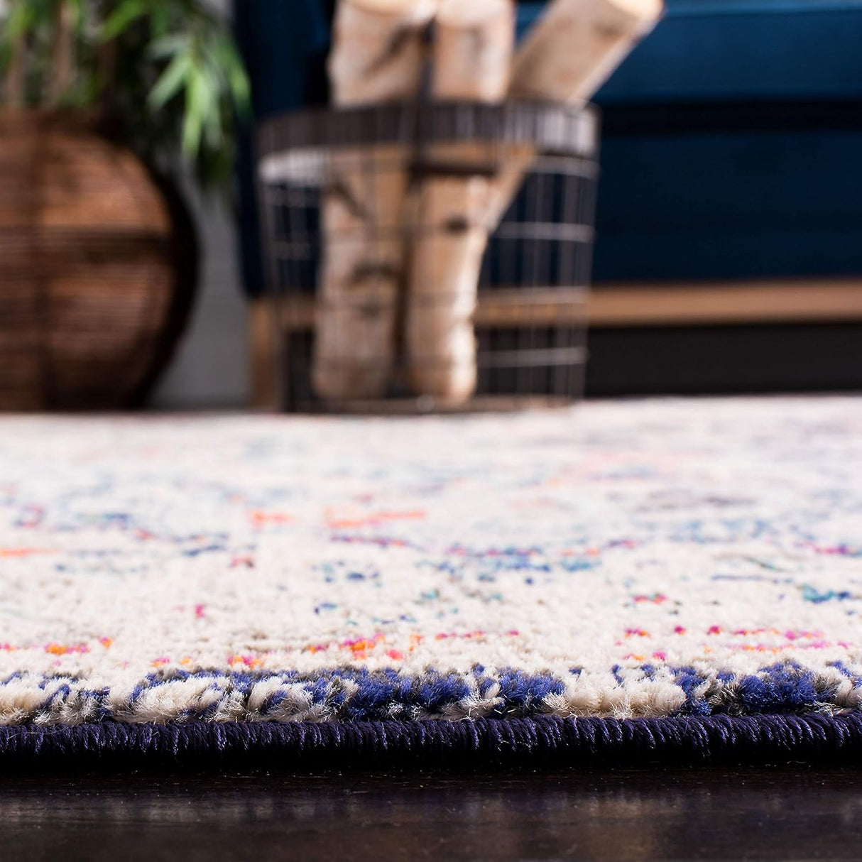 Alfombra SAFAVIEH Madison, diseño bohemio, fácil cuidado, MAD447B