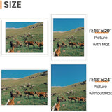 Marco de fotos 18x24, para fotos 16x20 con o sin paspartú