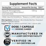 Sensoril Ashwagandha Nootropics Depot, 125mg, 180 caps