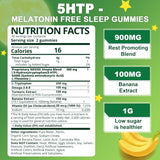 Suplemento Gomita 5-HTP GABA calmantes complejo extra fuerte