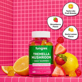 Suplemento Gomitas diarias de hongos colágeno de belleza 60u