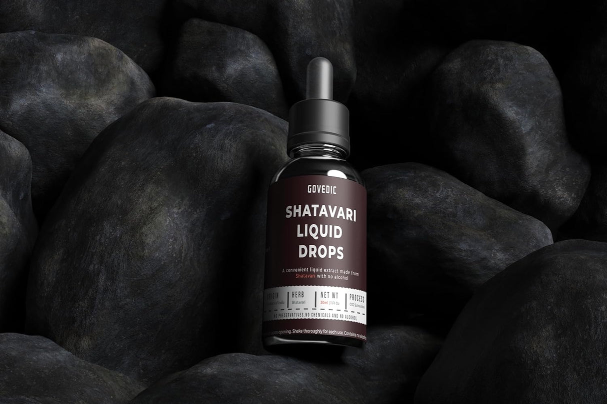 Shatavari Liquid Drops 1 Fl Oz 1.0 fl oz 60 porciones 500 mg