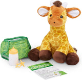 Giraffe de peluche 11 Melissa & Doug con chupete y biberón