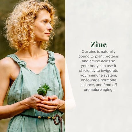 Suplemento de Zinc Orgánico Líquido USDA Global Healing, 2oz