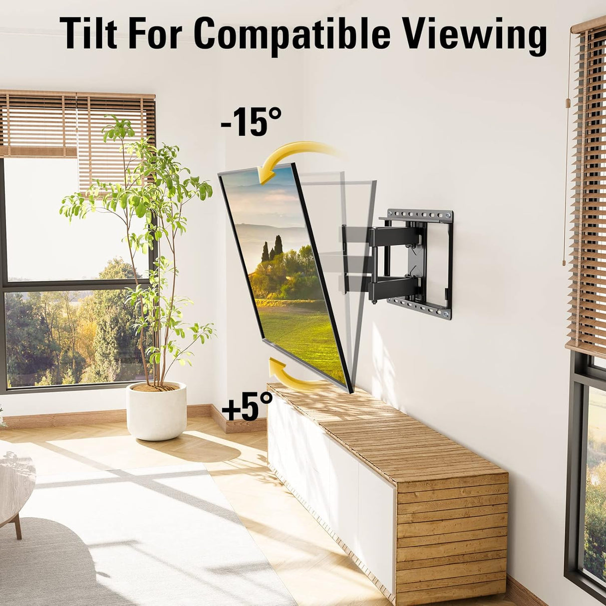 Soporte de TV Mounting Dream 32-65, Articulado, MD2380