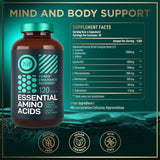 Suplemento de Aminoácidos Esenciales - 3000mg - 120 Cápsulas