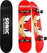 Patineta Cruiser con Rodamientos ABEC 5 - Sonic y Amigos