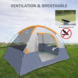 Tienda de Camping 2 Personas, Carpa Impermeable, Modelo Dome