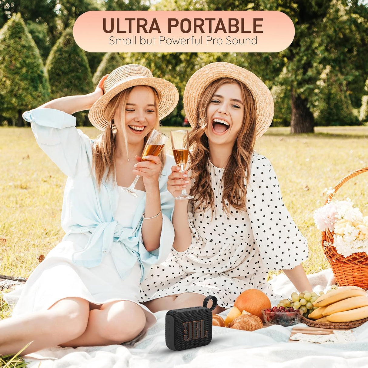 Altavoz Bluetooth JBL Go 4, IP67, batería, portátil