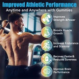 Gomitas de Creatina Monohidrato para Fuerza y Músculo, 120