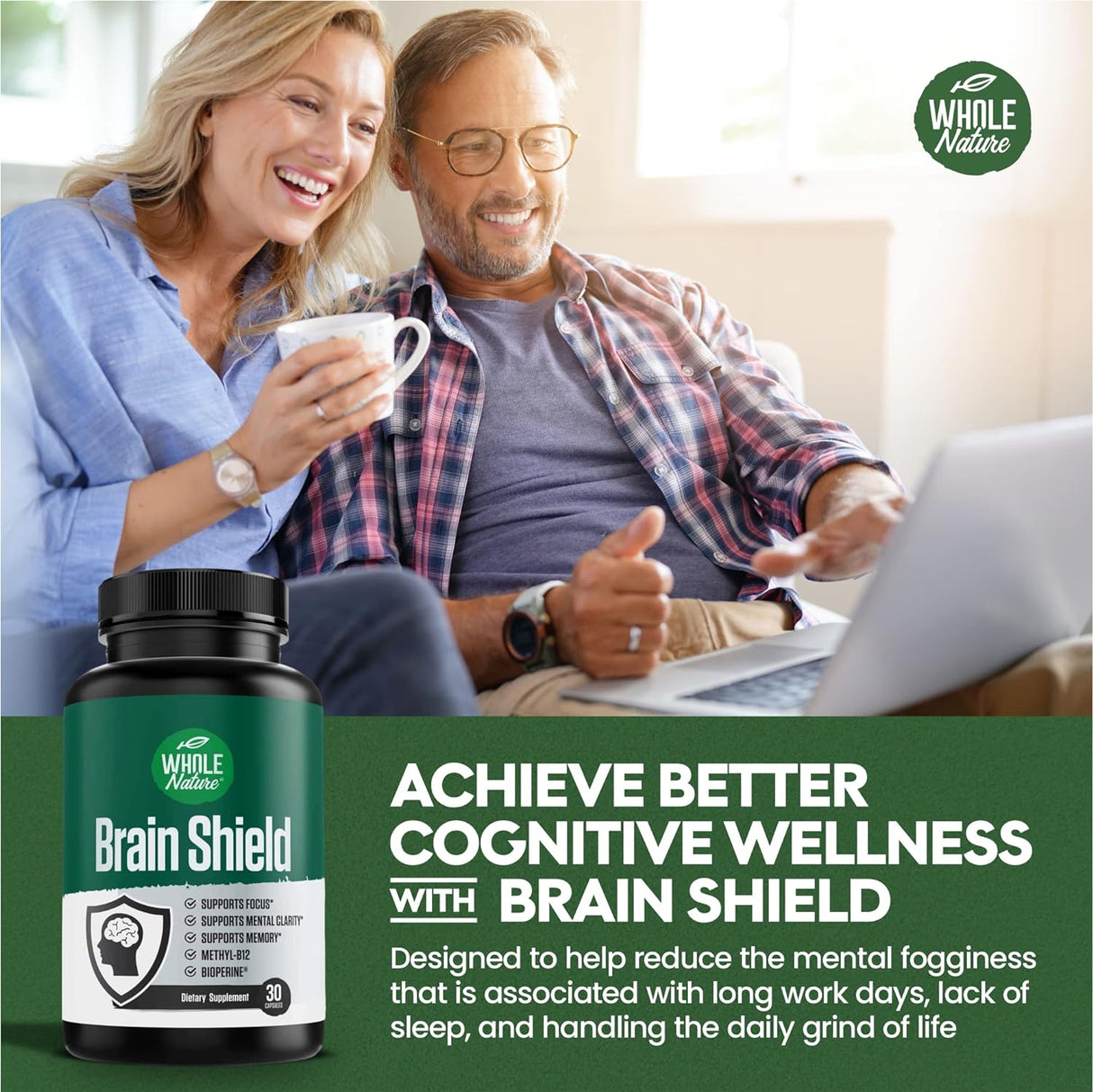 Suplemento Brain Booster Nootropics  Memoria & Energía (1)