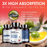 NATURE TARGET CoQ10-200mg + PQQ Cápsulas 120 Servings