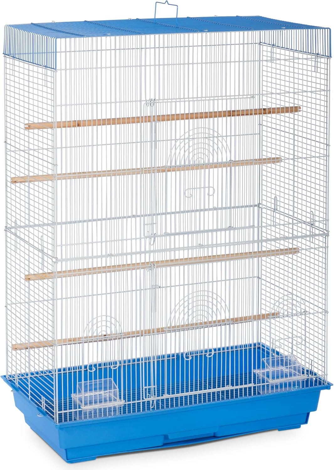 Prevue Hendryx Jaula para vuelo Azul y Blanco