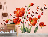 Stickers de Pared Floral LiveGallery para Niños y Salas, Modelo DIY