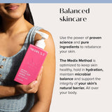 Crema corporal de retinol + loción de vitamina C Medix 5.5