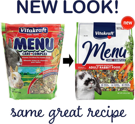 Mezcla de pellets de alfalfa  5 libras Vitakraft Menu