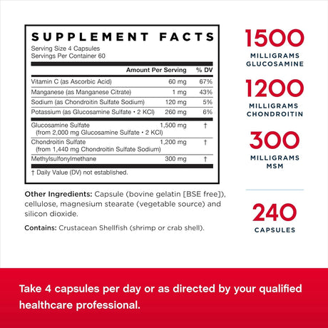 Suplementos Alimenticios glucosamina