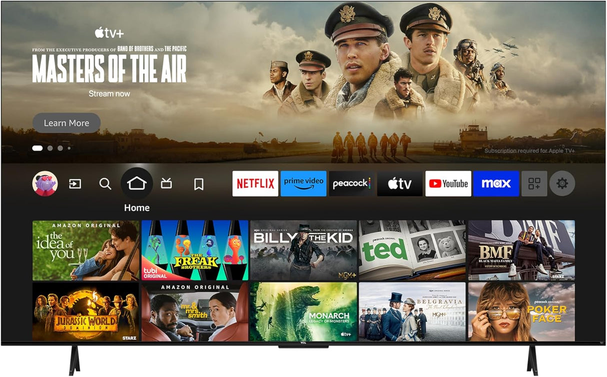 TCL 75 QLED 4K Smart TV, Dolby Vision, Fire TV, 75Q651F