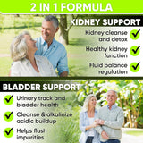 Suplementos de desintoxicación y reparación de limpieza renal