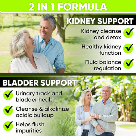 Suplementos de desintoxicación y reparación de limpieza renal