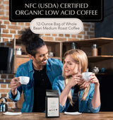 Café Molido Lifeboost Hazelnut - Orgánico, Bajo Acidez, 12 oz